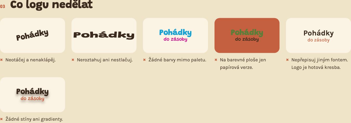 Náhled: Co logu nedělat